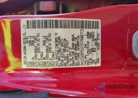 2001 Nissan Xterra Se из США, поврежденный, VIN 5N1ED28Y51C578073